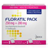 Imagem do produto Floratil - Pack Adulto E Pediátrico 250Mg 200Mg C 6 Envelopes 3 Envelopes De 250Mg E 3 Envelopes De 200M