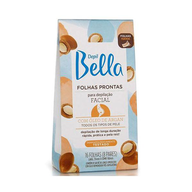 Folha - Depilatoria Depilbela Facial Argan