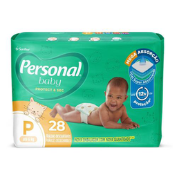 Fralda Personal Baby Protect & Sec P 28 Unidades