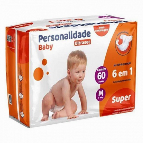 Fr Personalidade Baby Ultrasec Super M Com 60