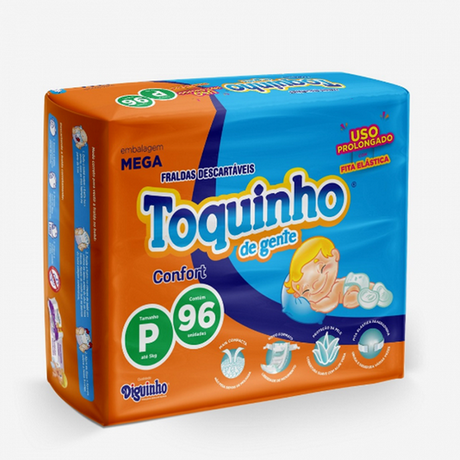 Imagem do produto Fr Toquinho Confort Sec Mega P Com 96