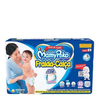 Imagem do produto Fralda Calça Mamypoko Tamanho Xg 42 Unidades