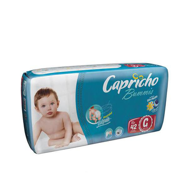 Imagem do produto Fralda Capricho Bummis G Mega 42Un. Grátis Toalhas Umedecidas Snoopy 50Un.