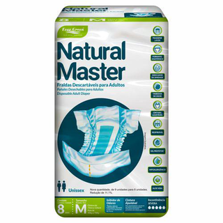 Imagem do produto Fralda - Geriat Natural Master M 10 Un