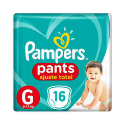 Fralda Pampers Confort Sec Pants Pacotão G 16 Unidades