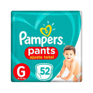 Imagem do produto Fralda Pampers Pants Ajuste Total G Com 52 Unidades