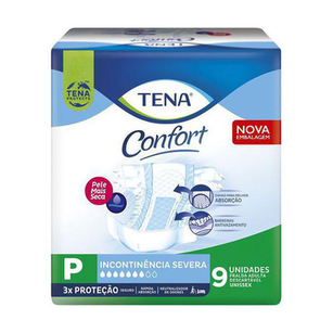 Fralda Tena Confort P 9 Unidades