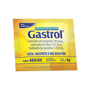 Gastrol Efervescente Sabor Abacaxi Com 1 Envelope