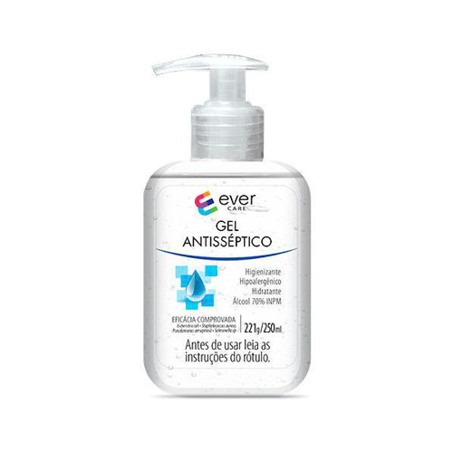 Gel Antisséptico Ever Care 250Ml