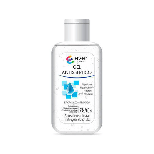 Gel Antisséptico Ever Care 60Ml