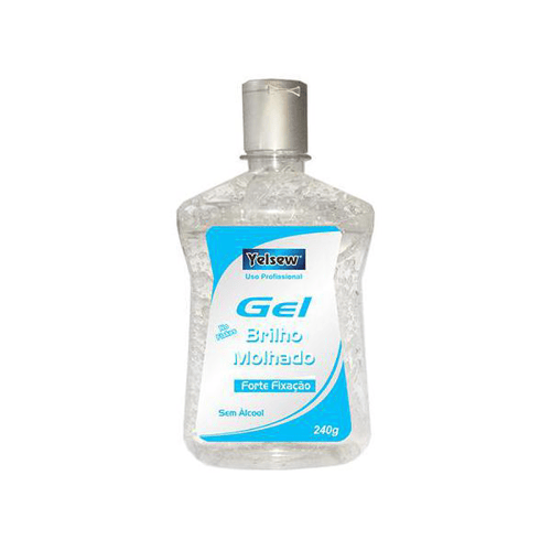 Imagem do produto Gel Brilho Molhado Yelsew Forte Fixação 240G