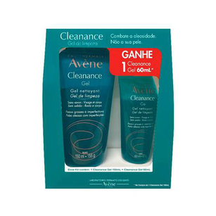 Gel De Limpeza Facial Avéne Cleanance 150Ml Grátis Cleanance Gel 60Ml