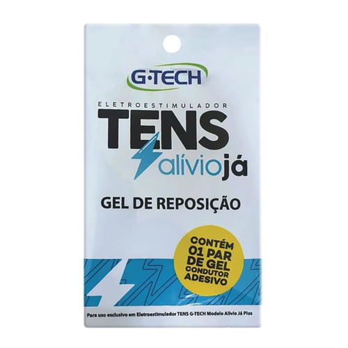 Gel De Reposição Tens Alívio Já Gtech Com 1 Par