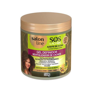 Imagem do produto Gel Definidor Salon Line 550G Sos Cachos Azeite De Oliva