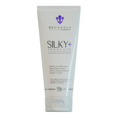 Gel Esfoliante Facial Brussels Cosmetics Silky + Absolute 100G