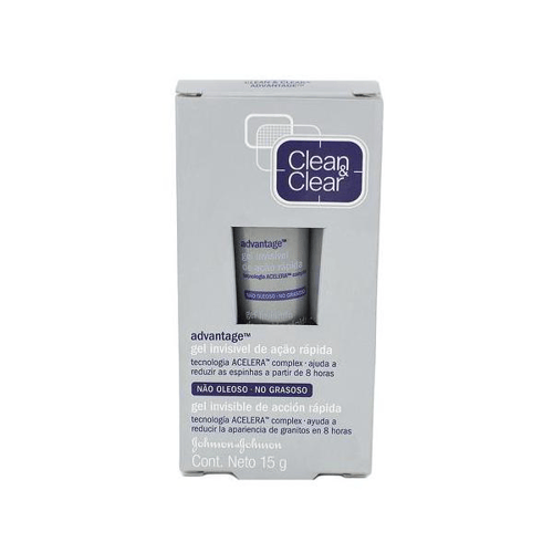 Gel Facial - Clean & Clear Acao Rapida 15G