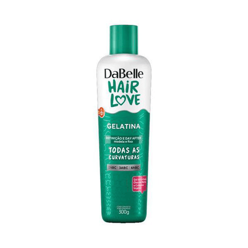 Gelatina Capilar Dabelle Hair Love Definição E Day After Com 300Ml