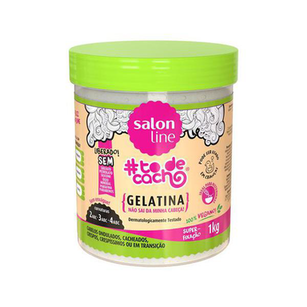 Gelatina Salon Line 1000G Tô De Cacho Super Definição