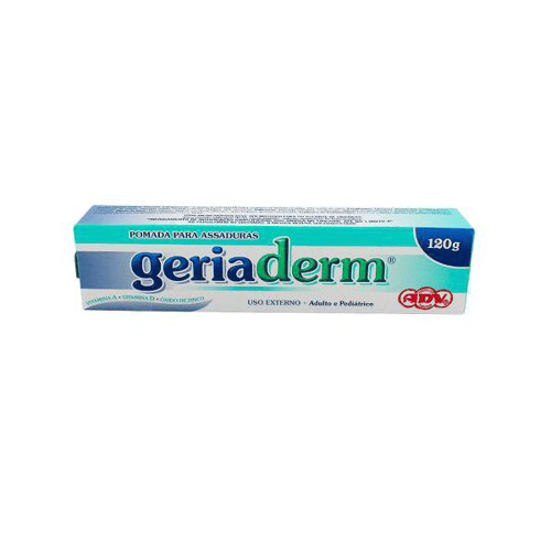 Geriaderm Pomada Para Assadura Com 120G