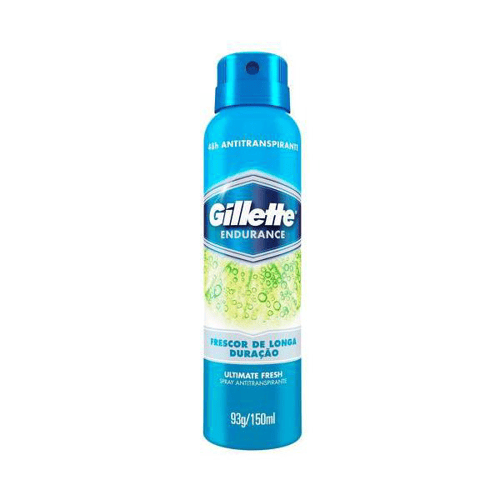 Imagem do produto Gillette Desodorante Aerosol Endurance Ultimate Fresh 93 G