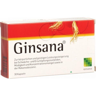 Ginsana 100Mg Com 30 Cps