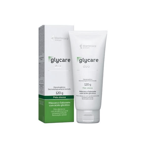 Imagem do produto Sabonete E Máscara Facial Glycare Duo 120G