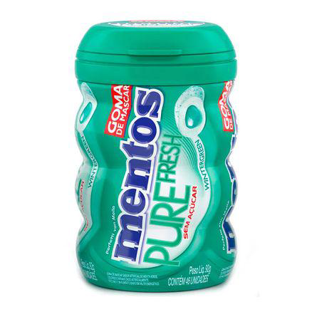 Goma De Mascar Mentos Pure Fresh Wintergreen Sem Açúcar 92G