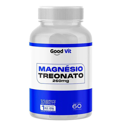 Good Vit Magnésio Treonato 260Mg 60Capsulas