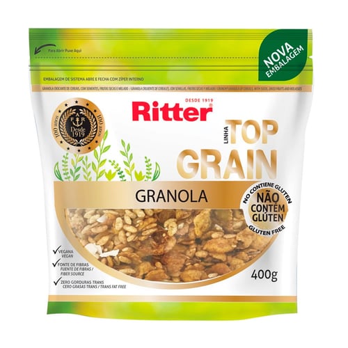 Granola Top Grain Ritter 400G