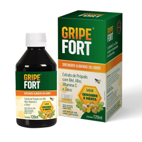 Imagem do produto Gripe Fort Xarope 120Ml Gengibre E Menta Eurofito