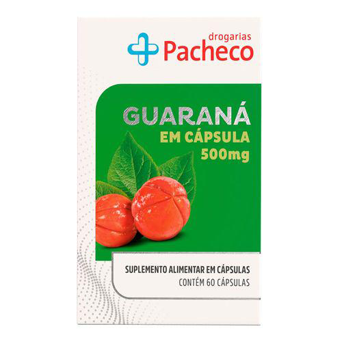 Guaraná 450Mg Drogarias Pacheco 60 Comprimidos