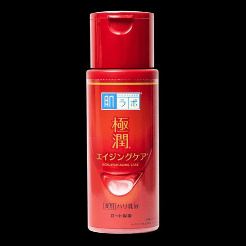 Hada Labo Gokujyun Aging Care Milk Creme Facial Antiidade 140Ml