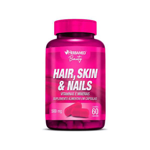 Hair, Skin & Nails Com 60 Cápsulas