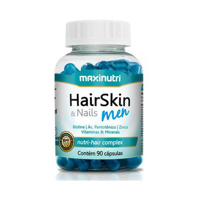 Hairskin E Nails Men Maxinutri C 90 Cápsulas