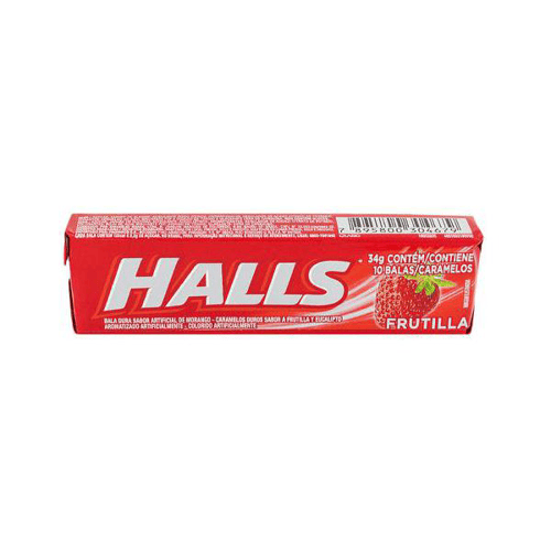 Halls - Morango 10Un