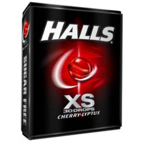 Halls Xs Drops Cereja 17G