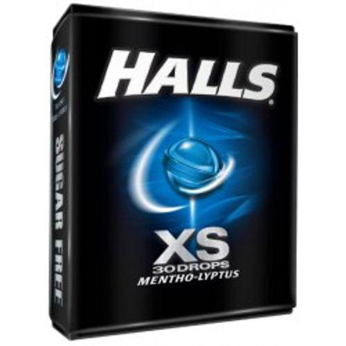 Halls Xs Drops Menthol 17G