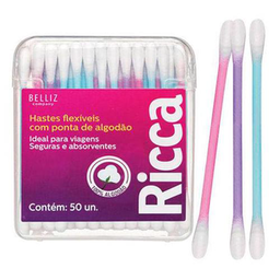 Hastes Flexíveis 50Uni Travel Pack Ricca