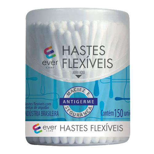 Imagem do produto Hastes Flexíveis Ever Care Pote Com 150 Unidades