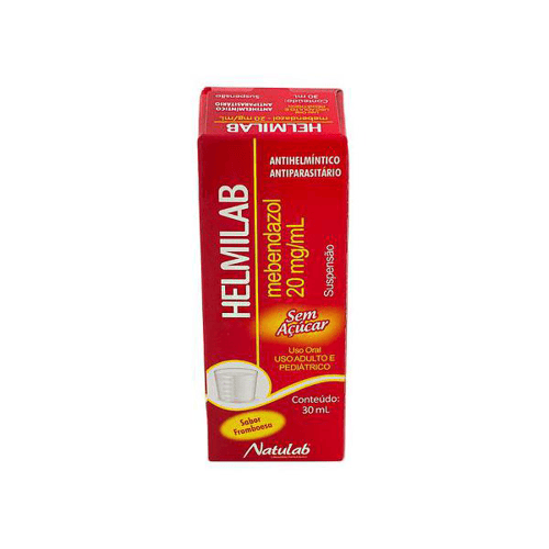 Imagem do produto Helmilab Suspensão Oral Framboesa 20Mg Ml 30Ml