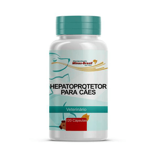 HEPATOPROTETOR VETERINÁRIO PARA CÃES 120 CÁPSULAS