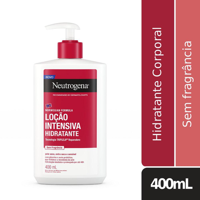 Hidratante Corpo Neutrogena Norwegian Intensivo Sem Perfume 400Ml