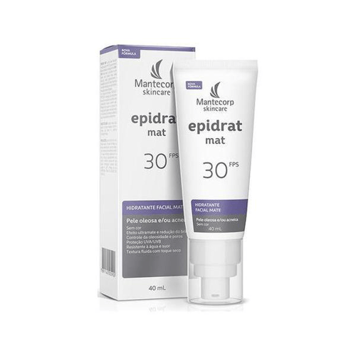 Hidratante Facial Epidrat - Mat Fps30 Sem Cor 40Ml