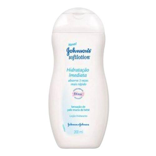 Hidratante J&J - Softlotion Imediata 200Ml