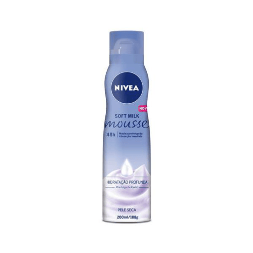 Imagem do produto Hidratante Nivea Mousse Soft Milk 200Ml