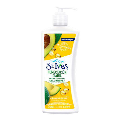 Loção Corporal St Ives Hydrating Vitamin E And Avocado 400Ml