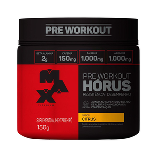 Horus Max Titanium Pote Citrus 150G