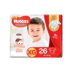 Imagem do produto Huggies Fralda Supreme Care Unissex Mega Xg 26 Unidades