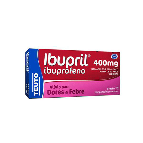 Imagem do produto Ibupril 400Mg 10 Comprimidos Revestidos