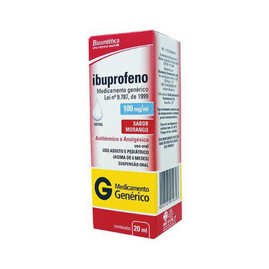 Imagem do produto Ibuprofeno - 100 Mg Frasco Com 20 Ml Aché Genérico